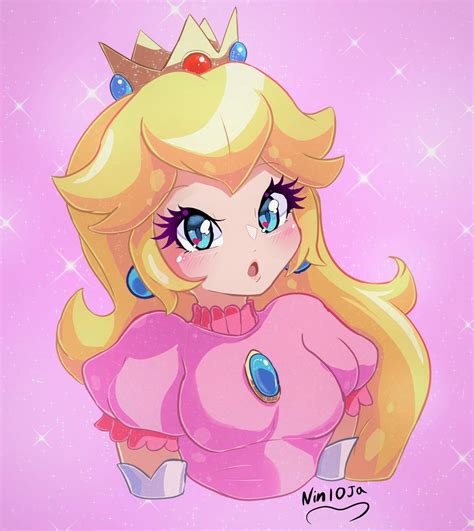 Princess Peach Super Mario Bros Image By Nin Ja