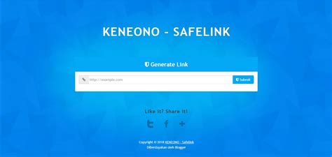 Tutorial safelink di blog utama. Cara Membuat Blog Safelink Converter (Auto Convert) 100% Work - KENE ONO