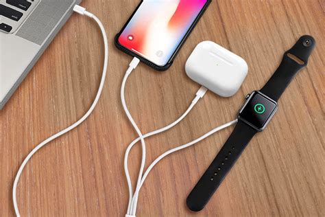3 Way Cable Charges Iphone Apple Watch And Airpods At Once