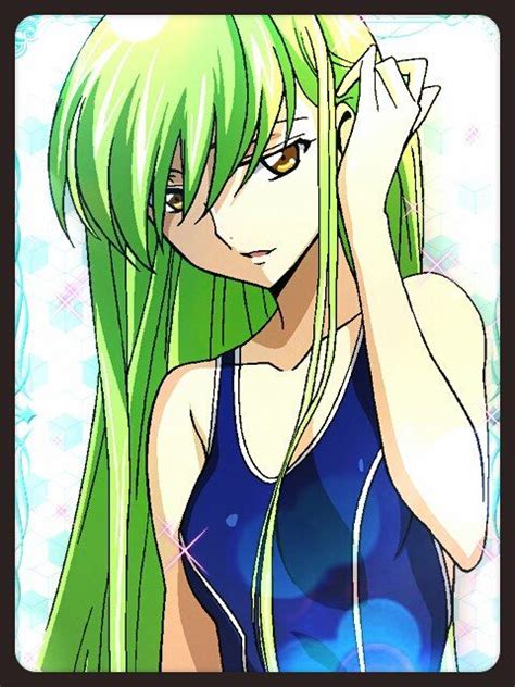 Cc In Ashford Academy Swimsuit Code Geass Anime Images Anime