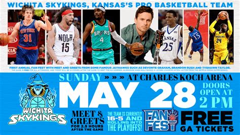 Wichita Sky Kings Free Fan Fest To Feature Former Ku Hoops Stars