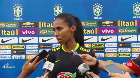 Camiseta seleção brasileira allejo feminina. Seleção Brasileira Feminina: Coletiva com Bruna Benites ...