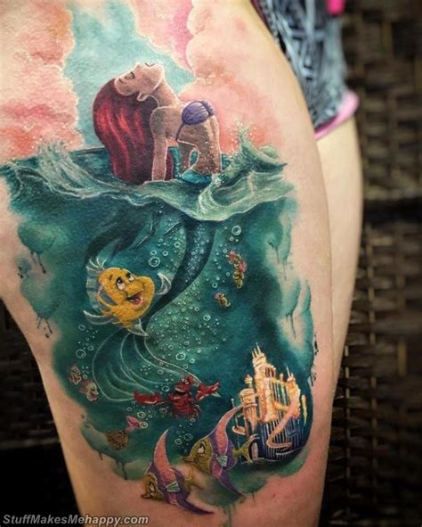 35 Disney Inspired Tattoos That Will Be Appreciated By Everyone Who