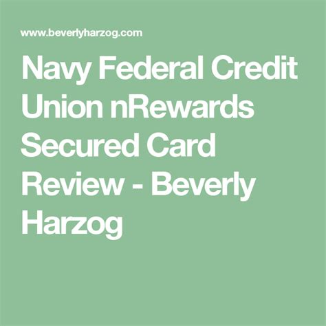 Nrewards® secured credit card features & benefits. Navy Federal Credit Union nRewards Secured Card Review | Navy federal credit union, Federal ...