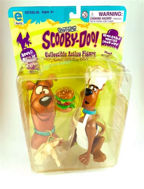 CARTOON NETWORK CHEF SCOOBY DOO Action Figure With Glow Ghoul Equity New PicClick