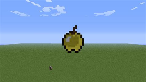 Giant Golden Apple Minecraft Project