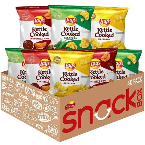 Lay And 39 S Kettle Cooked Potato Chips Variety Ubuy Chile