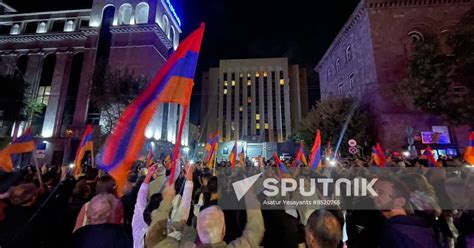 Armenia Azerbaijan Tensions Protests Sputnik Mediabank