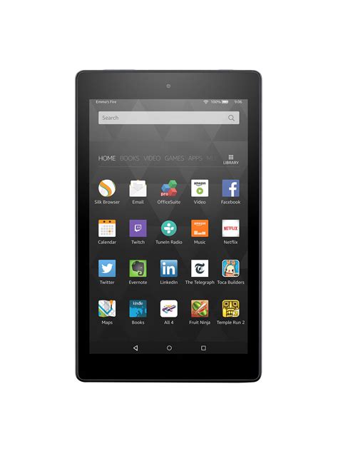 Amazon Fire Hd 8 Tablet Quad Core Fire Os Wi Fi 32gb 8 Screen