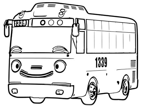 √ Kumpulan Gambar Mewarnai Tayo The Little Bus Terlengkap 2022