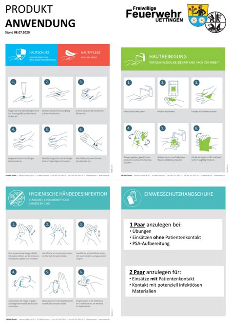 Pdf, 116,85 kb im überblick inhalt. Hautschutz-, Reinigungs- und Desinfektionsplan | FF Uettingen