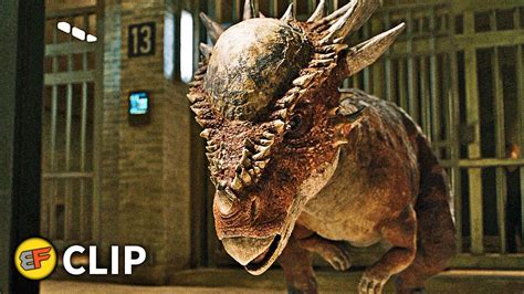 Stygimoloch Breakout Scene Jurassic World Fallen Kingdom 2018 Movie Clip Hd 4k Youtube