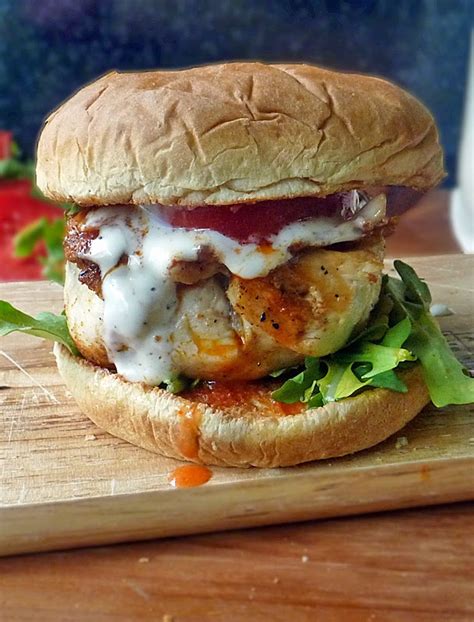 Juicy chicken is the foundation for the perfect chicken sandwich. Grilled Buffalo Chicken Sandwich Recipe | Life Tastes Good