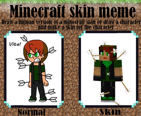Minecraft Skin Meme Made By Omegaromster By Ivaivanic On Deviantart