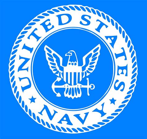 Us Navy Emblem Vinyl Decal Measures Approximately 7 X 7 Available In