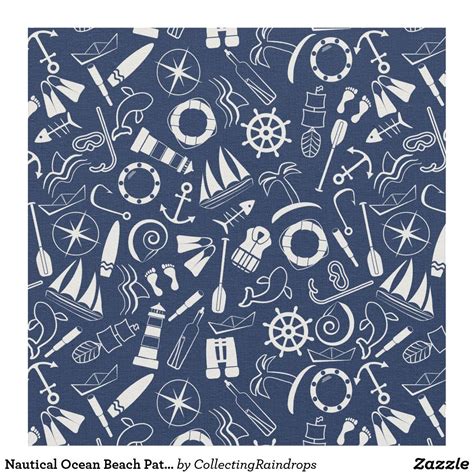nautical ocean beach pattern fabric fabric patterns pattern design inspiration printing on