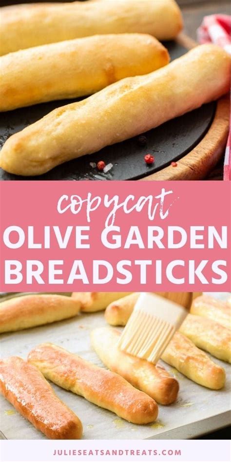Olive Garden Breadsticks That Are Light Fluffy And Brushed In A Garlic
