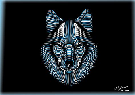 Online Crop Wolf Wall Art Hd Wallpaper Wallpaper Flare
