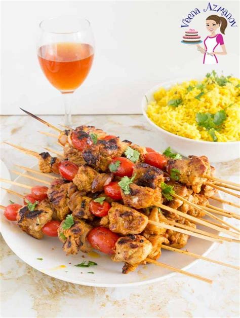 These Middle Eastern Chicken Kebabs Are Marinated In Greek Yogurt And
