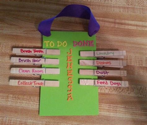 I Made This Fun Chore Chart For My 5 Year Old Chores
