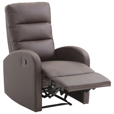 These recliner chairs are more than just a place to sit on, relax, and unwind. HOMCOM Modern PU Leather Living Room Recliner Lounger Sofa ...