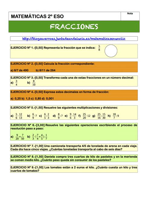 Juegos mentales de logica juegos mentales imagenes acertijos matematicos resueltos rompecabezas matematicos estimulacion cognitiva para adultos ejercicios de. ⅞ Examen Fracciones 2º ESO | Matemáticas en un Clic
