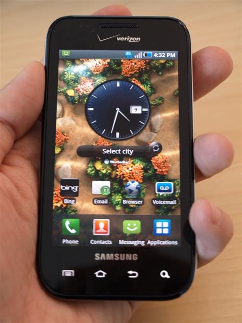 Hands On Verizon Fascinate Samsung Galaxy S First Impressions