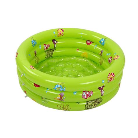 Ferons portable inflatable 3 ft 3 ring bath tub child tub cushion portable bathtub at best prices with free shipping & cash on delivery. 3 Rings Inflatable Baby Swimming Pool Anti-skid PVC Water ...