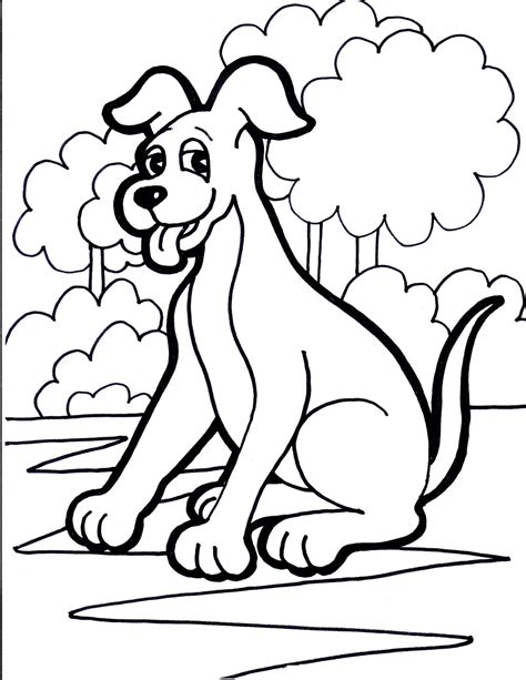 Free Printable Dog Coloring Pages For Kids Dog Coloring Pages Free