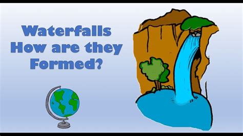 How A Waterfall Is Formed Labelled Diagram And Explanation Youtube