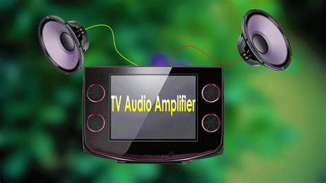 Diy Powerful Audio Amplifier Completely From An Old Television Few