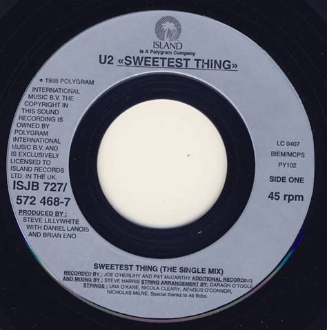 U2 Sweetest Thing 1998 Vinyl Discogs