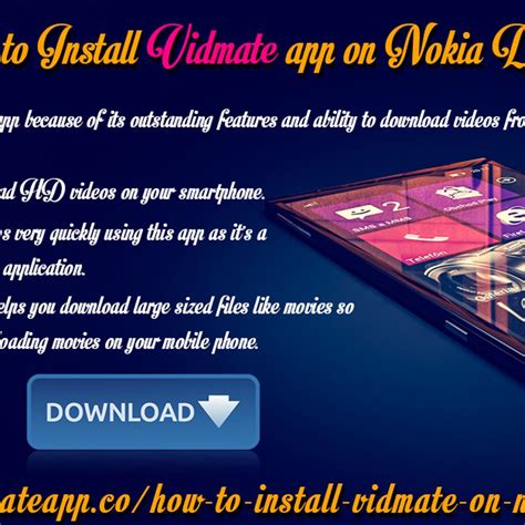 Downloading and installing ios in nokia 216 in hindi. How to Install Vidmate App on Nokia Lumia Mobiles? by ...