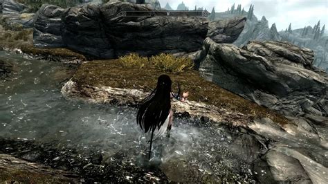 Skyrim Bug Swimming In The Air Youtube