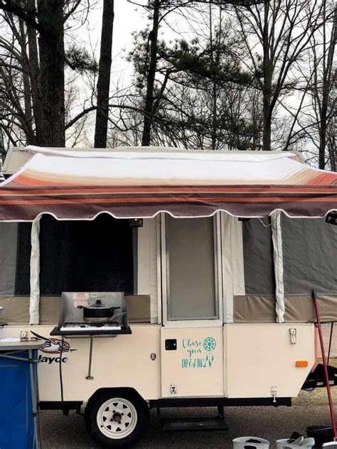 10 Diy Camper Awning Ideas To Save A Lot Of Money Pop Up Tent Trailer