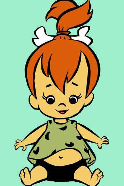 Pebbles Classic Cartoon Characters Classic Cartoons Flintstone Cartoon