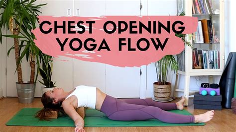 Chest Opening Yoga Flow Hmfyoga Youtube