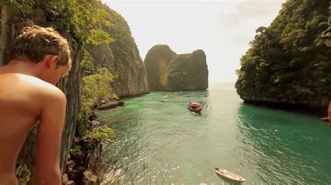 Koh Phi Phi Maya Bay Thailand Where They Filmed The Beach With Leonardo Dicaprio Backpacking