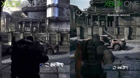 Gears Of War Ultimate Edition Beta Xbox 360 Vs Xbox One