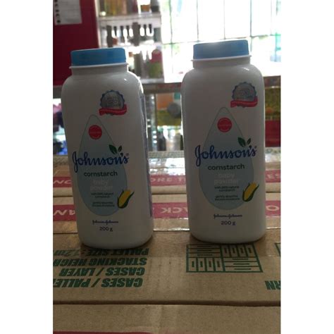 He homed in on a suspect: Johnson's Cornstarch Baby Powder 200g | Shopee Philippines