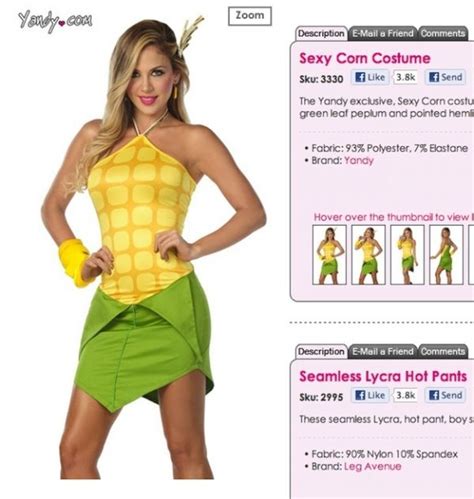 sexy fruit and vegetable costumes are now a thing neatorama