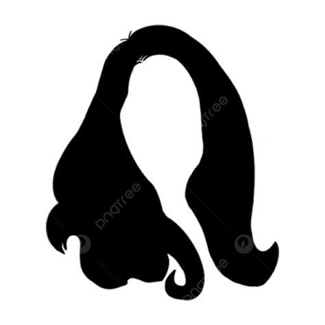 Hairstyle Art Black Hair Png Clipart Royalty Free Svg