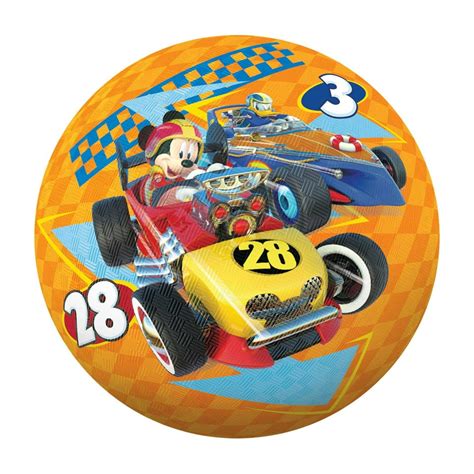 Hedstrom 85 Inch Mickey Roadster Racers Rubber Playground Ball
