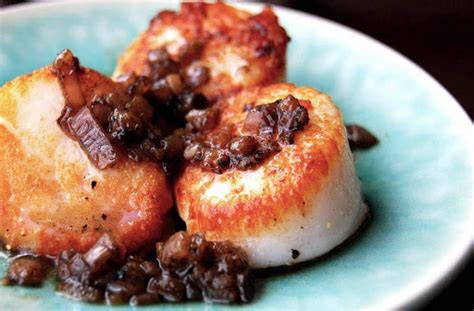 Pan Seared Scallops With White Wine Reduction Recipe 465