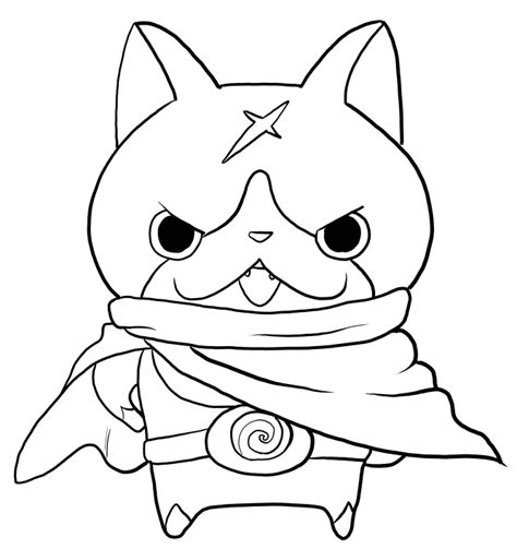 YoKai Watch Coloring Pages  Coloring Home
