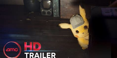 Pokemon Detective Pikachu Official Trailer Ryan Reynolds Amc