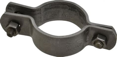 Empire Standard Pipe Clamp 2 Pipe 2 38 Tube Carbon Steel Black