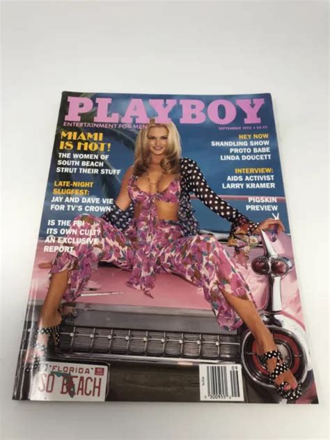 Playboy Magazine September Linda Doucett Picclick