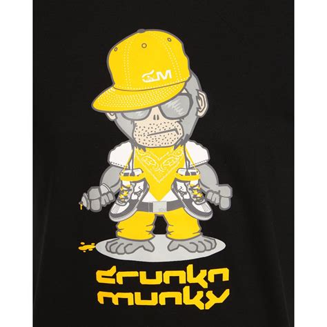 From their passion for craftsmanship and pioneering textile techniques, the company sharpen Drunknmunky Bad Munky T-Shirt | Shop Drunken Monkey T-Shirts