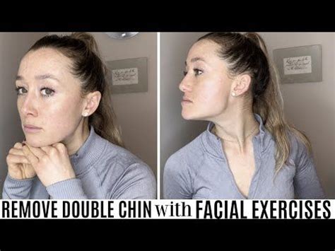 Think of these as belly curls for your neck. Get Rid of Double Chin (Have Sharper Jawline with Face ...